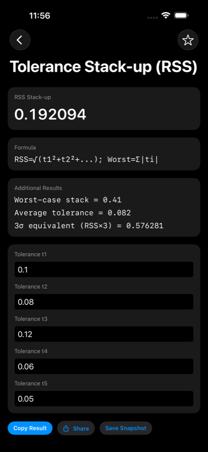 Engineer's Field Toolkit screenshot 2